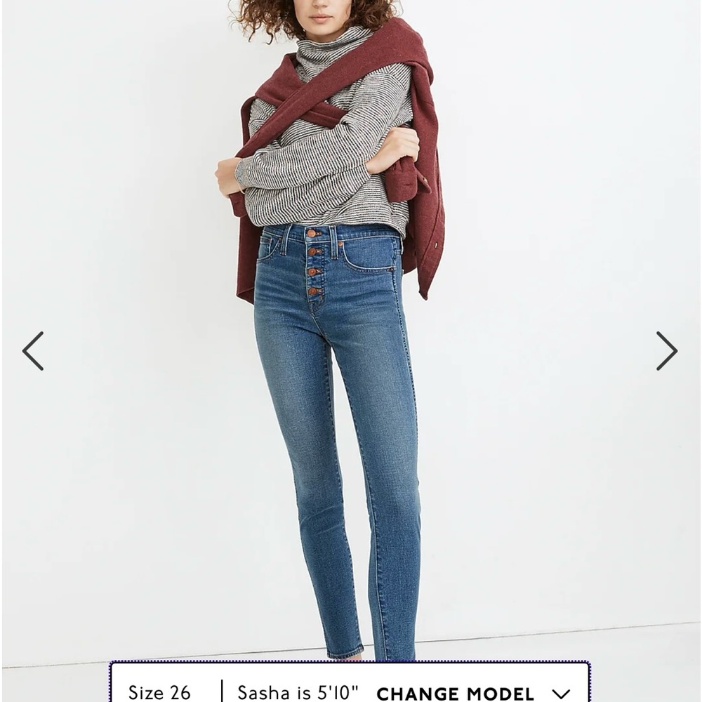 Madewell High Rise Jean
